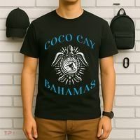 Coco Cay Bahamas Sea Turtle Surfing Vacation Souvenir T-Shirt thumb 6
