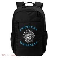 Coco Cay Bahamas Sea Turtle Surfing Vacation Souvenir Backpack thumb 0