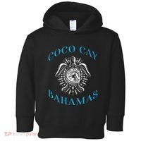 Coco Cay Bahamas Sea Turtle Surfing Vacation Souvenir Toddler Hoodie thumb 0