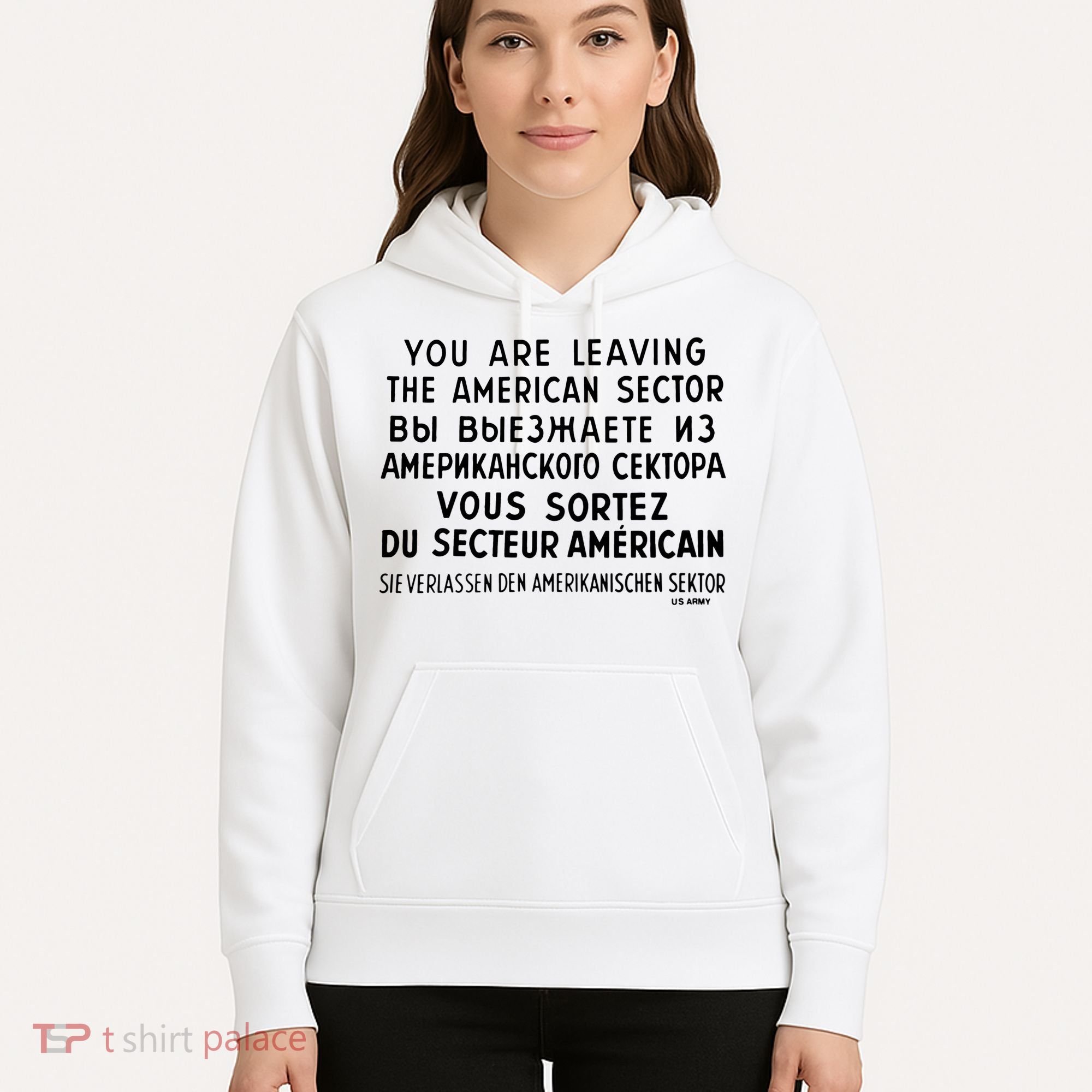 Checkpoint Charlie Berlin Hoodie