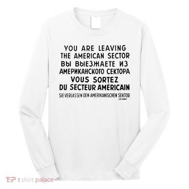 Checkpoint Charlie Berlin Long Sleeve Shirt