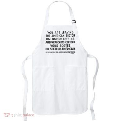 Checkpoint Charlie Berlin Apron