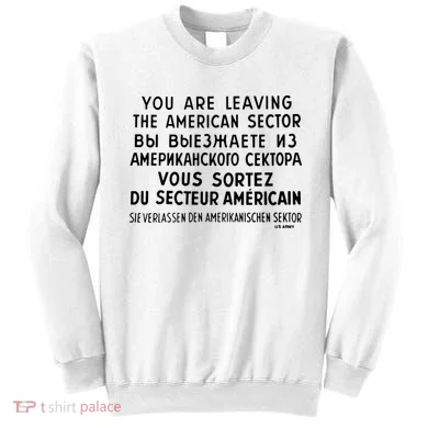Checkpoint Charlie Berlin Sweatshirt