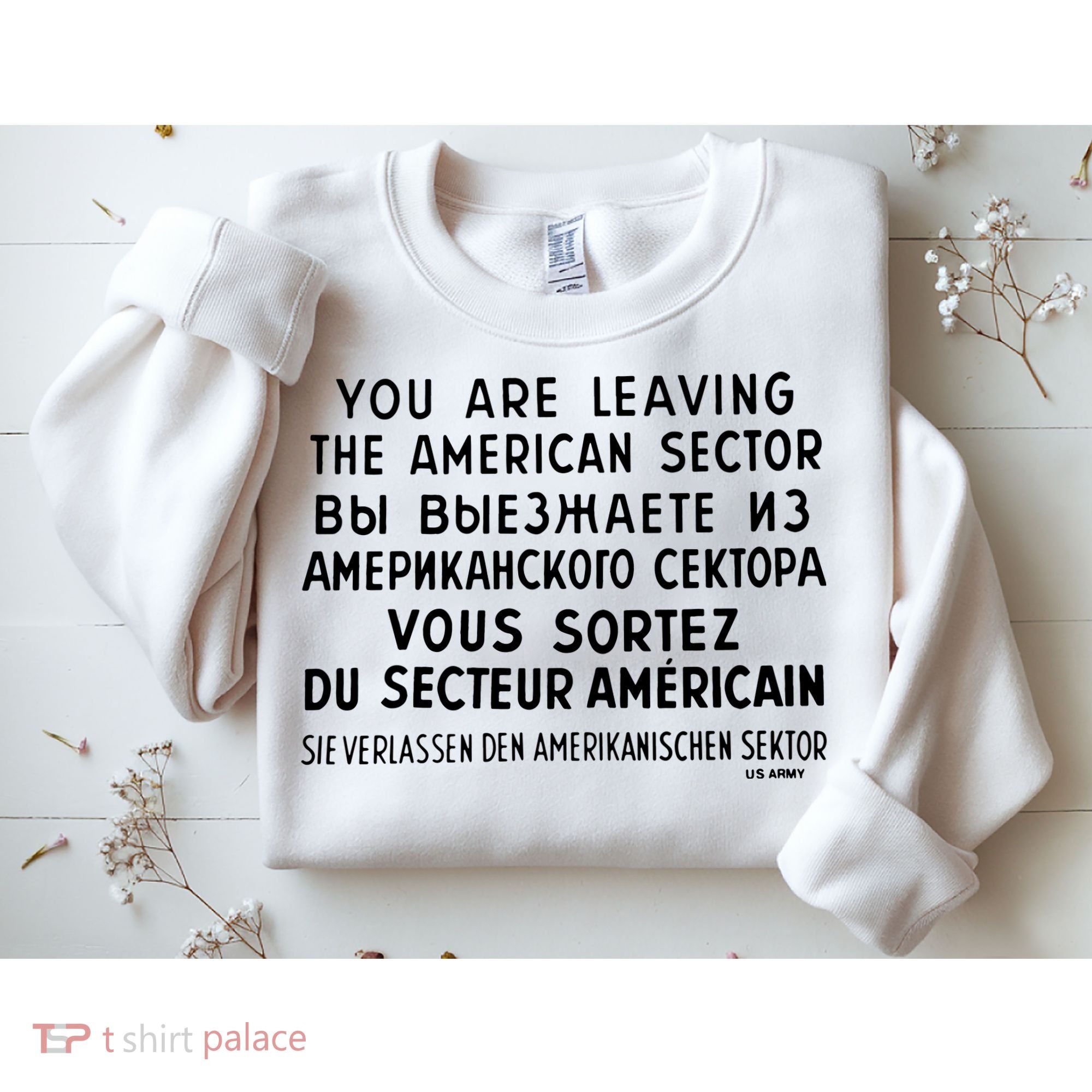 Checkpoint Charlie Berlin Sweatshirt