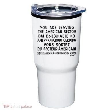 Checkpoint Charlie Berlin Tumbler