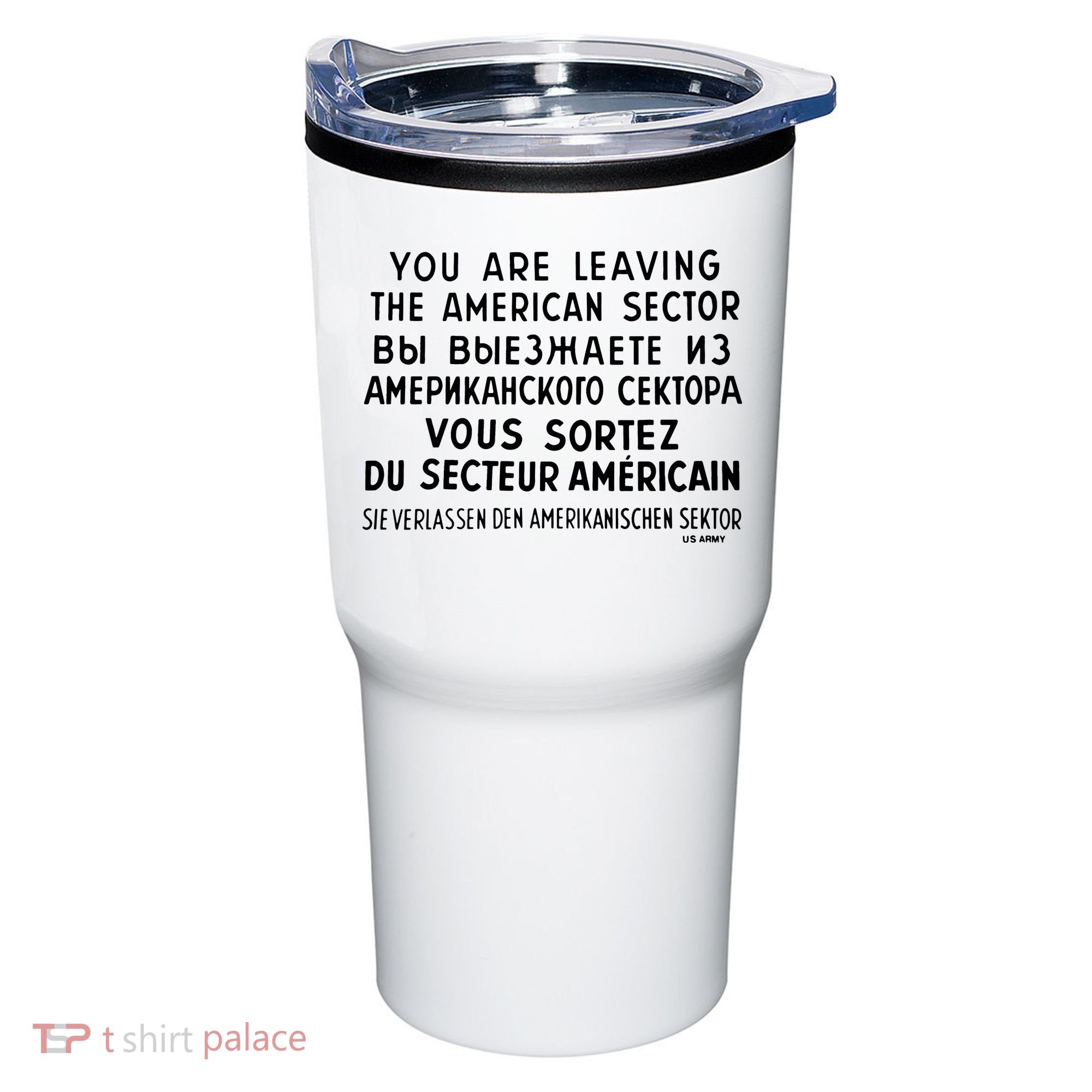 Checkpoint Charlie Berlin Tumbler