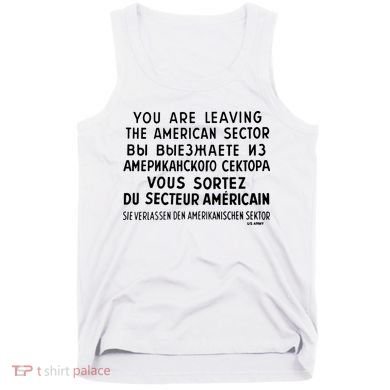 Checkpoint Charlie Berlin Tank Top