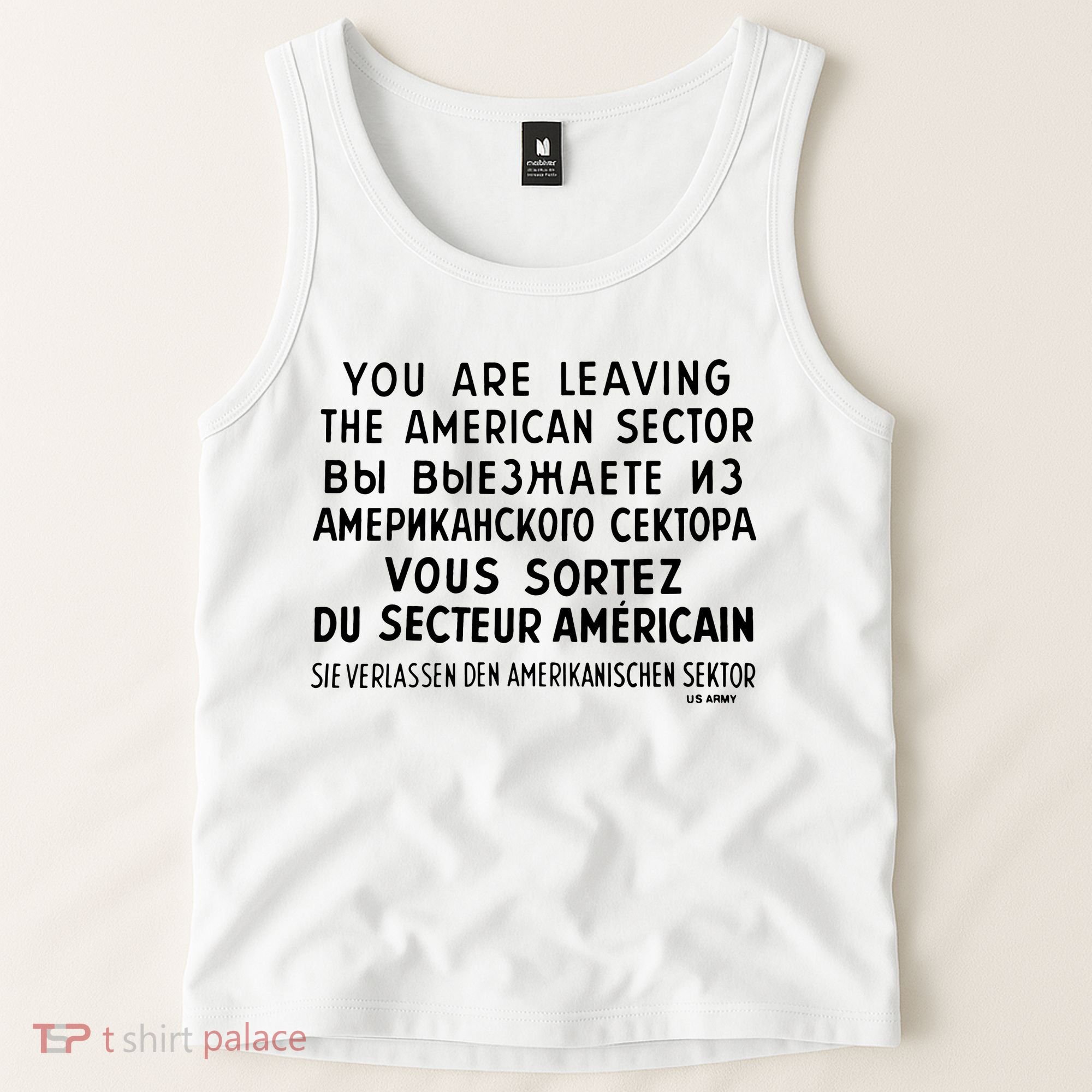 Checkpoint Charlie Berlin Tank Top