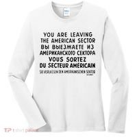 Checkpoint Charlie Berlin Women's Long Sleeve Shirt thumb 0