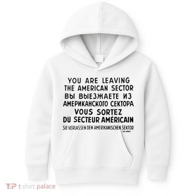Checkpoint Charlie Berlin Kids Hoodie