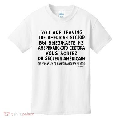 Checkpoint Charlie Berlin Kids T-Shirt