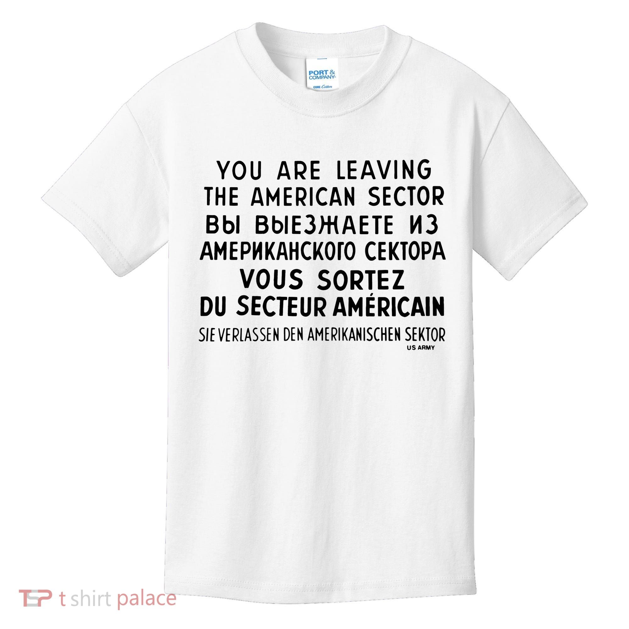 Checkpoint Charlie Berlin Kids T-Shirt
