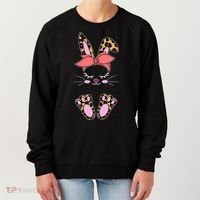 Cute Cheetah Bunny Women's Sweatshirt thumb 0