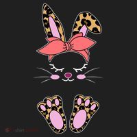 Cute Cheetah Bunny Women's Sweatshirt thumb 2