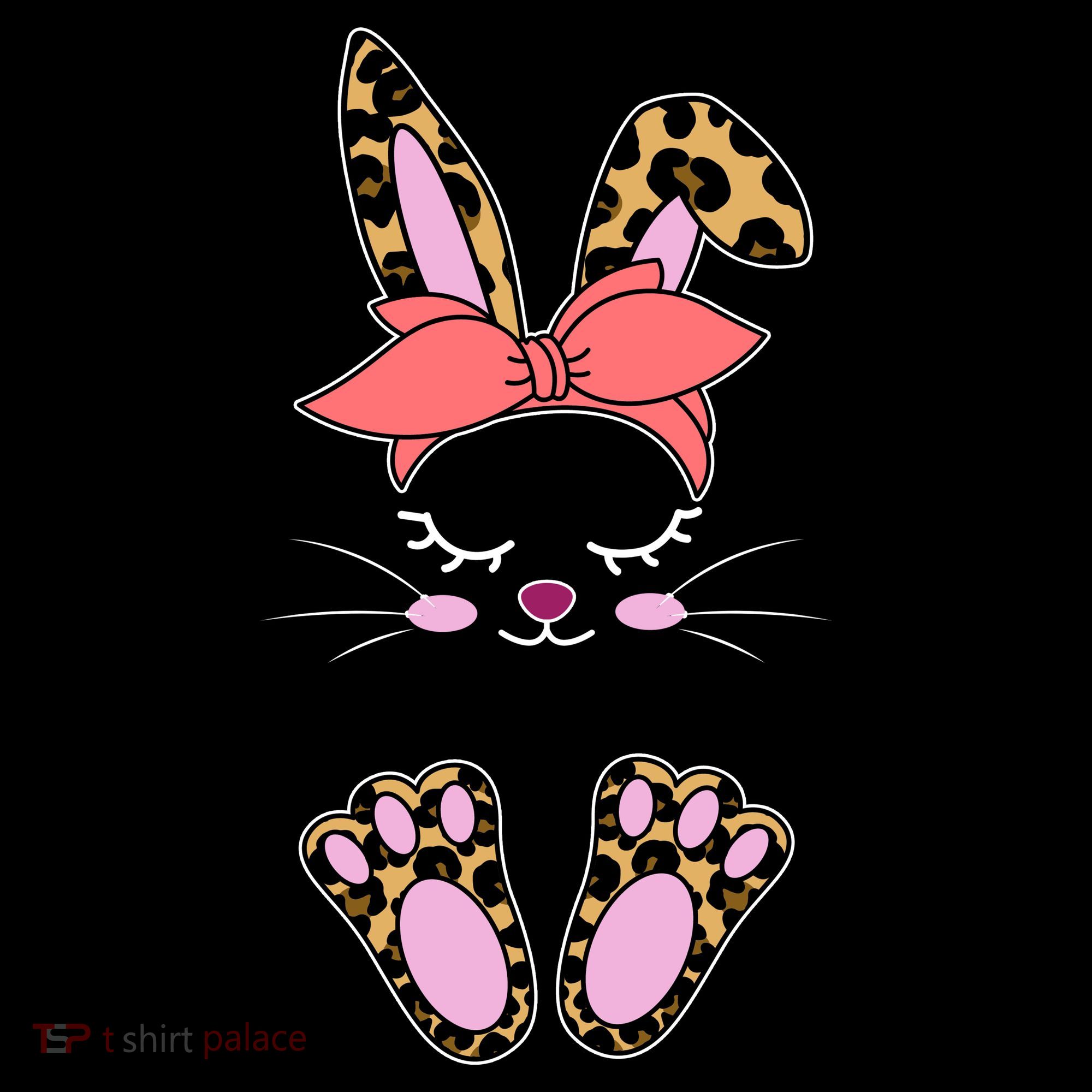 Cute Cheetah Bunny Backpack