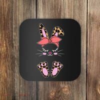 Cute Cheetah Bunny Coaster thumb 0