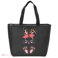 Cute Cheetah Bunny Tote Bag thumb 0