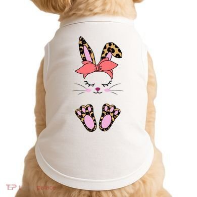 Cute Cheetah Bunny Doggie Tank