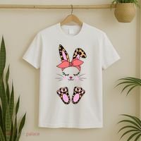 Cute Cheetah Bunny T-Shirt thumb 2