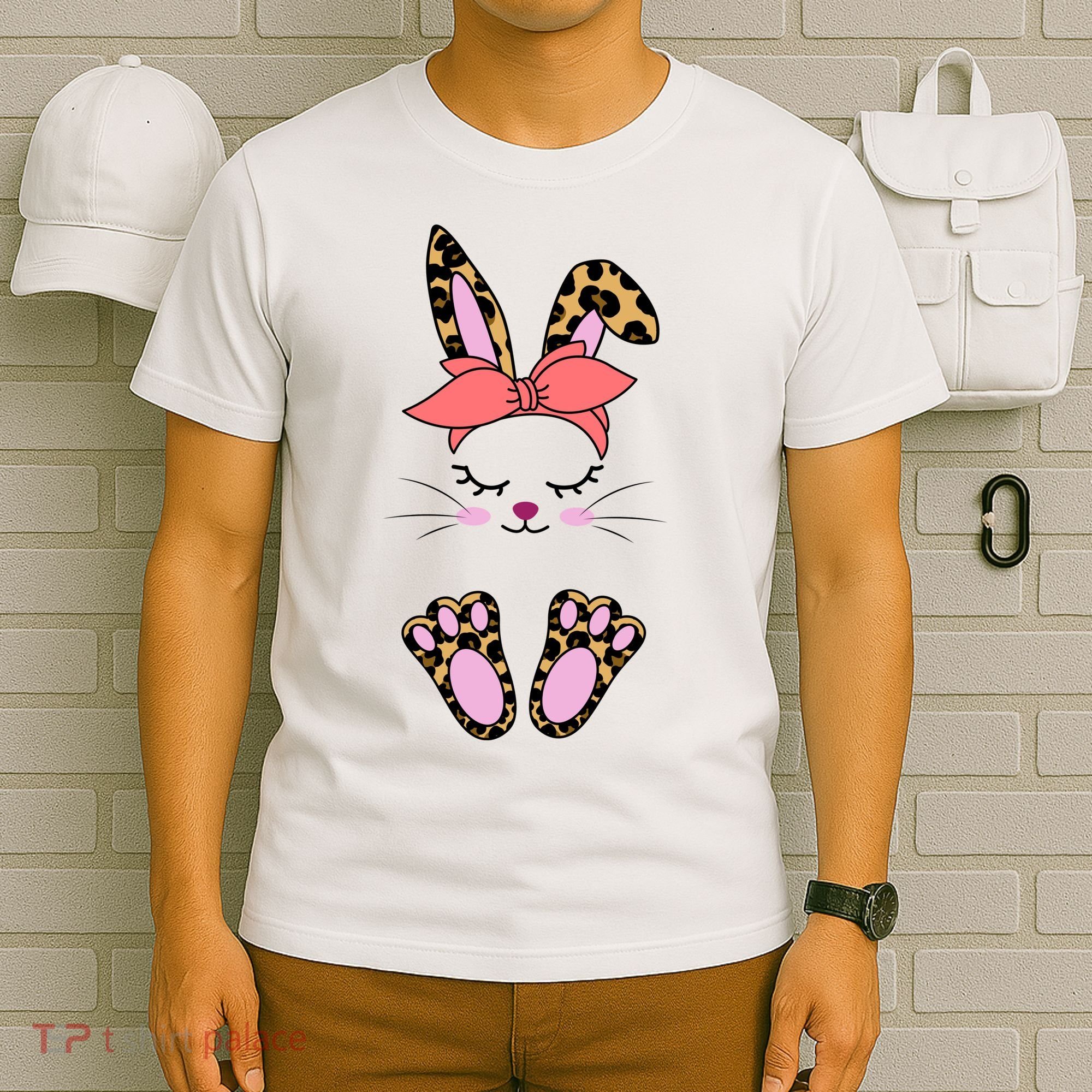 Cute Cheetah Bunny T-Shirt