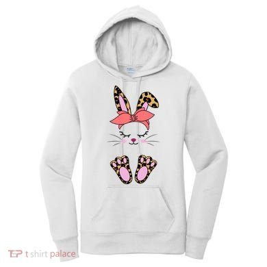 Cute Cheetah Bunny Women's Hoodie