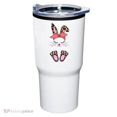 Cute Cheetah Bunny Tumbler