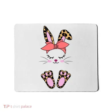 Cute Cheetah Bunny Mousepad