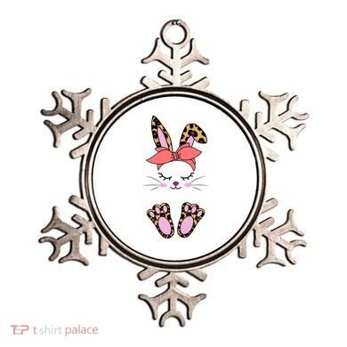 Cute Cheetah Bunny Ornament