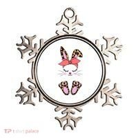 Cute Cheetah Bunny Ornament thumb 0