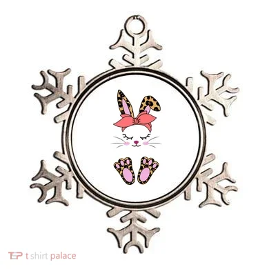 Cute Cheetah Bunny Ornament