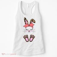 Cute Cheetah Bunny Women's Tank Top thumb 0