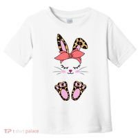 Cute Cheetah Bunny Toddler T-Shirt thumb 0