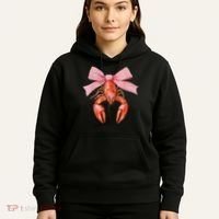 Crawfish Coquette Bow Crawfish Boil Lobster Cajun  Hoodie thumb 5