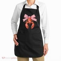 Crawfish Coquette Bow Crawfish Boil Lobster Cajun  Apron thumb 2