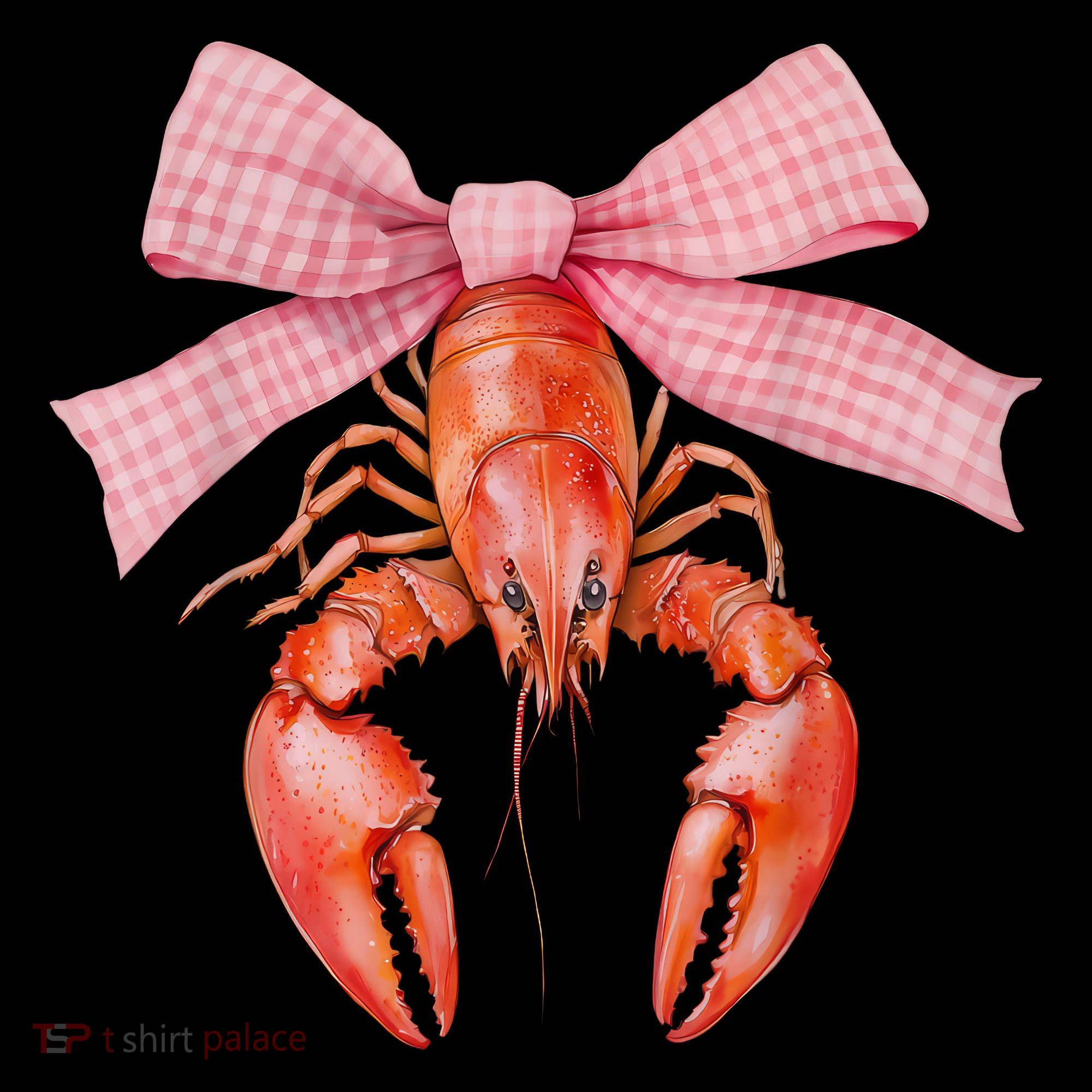 Crawfish Coquette Bow Crawfish Boil Lobster Cajun  Women's Hoodie