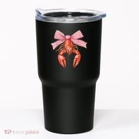 Crawfish Coquette Bow Crawfish Boil Lobster Cajun  Tumbler thumb 0