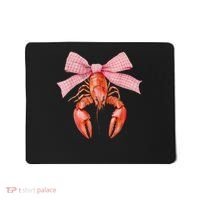 Crawfish Coquette Bow Crawfish Boil Lobster Cajun  Mousepad thumb 0