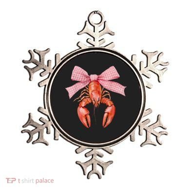 Crawfish Coquette Bow Crawfish Boil Lobster Cajun  Ornament