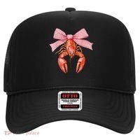 Crawfish Coquette Bow Crawfish Boil Lobster Cajun  Hat thumb 0