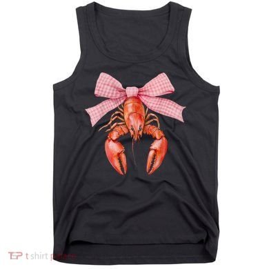 Crawfish Coquette Bow Crawfish Boil Lobster Cajun  Tank Top