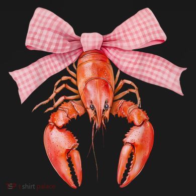 Crawfish Coquette Bow Crawfish Boil Lobster Cajun  Women's Tri-Blend 3/4-Sleeve Raglan Shirt