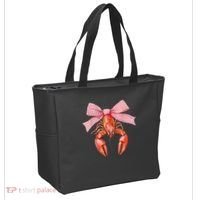 Crawfish Coquette Bow Crawfish Boil Lobster Cajun  Tote Bag thumb 2