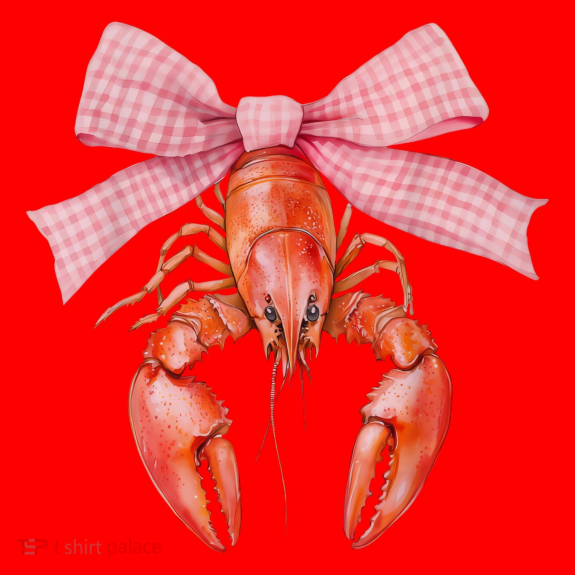 Crawfish Coquette Bow Crawfish Boil Lobster Cajun  Santa Hat