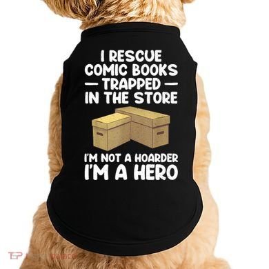 Cool Comic Book Comic Book Collector Doggie Tank