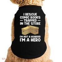 Cool Comic Book Comic Book Collector Doggie Tank thumb 0