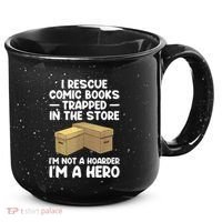 Cool Comic Book Comic Book Collector 15oz Campfire Ceramic Mug thumb 0