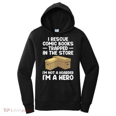 Cool Comic Book Comic Book Collector Women's Hoodie
