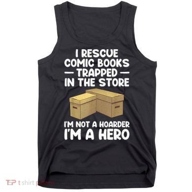 Cool Comic Book Comic Book Collector Tank Top