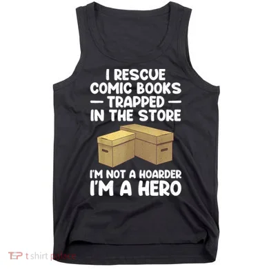 Cool Comic Book Comic Book Collector Tank Top
