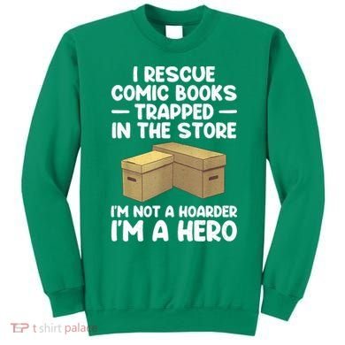 Cool Comic Book Comic Book Collector Sweatshirt